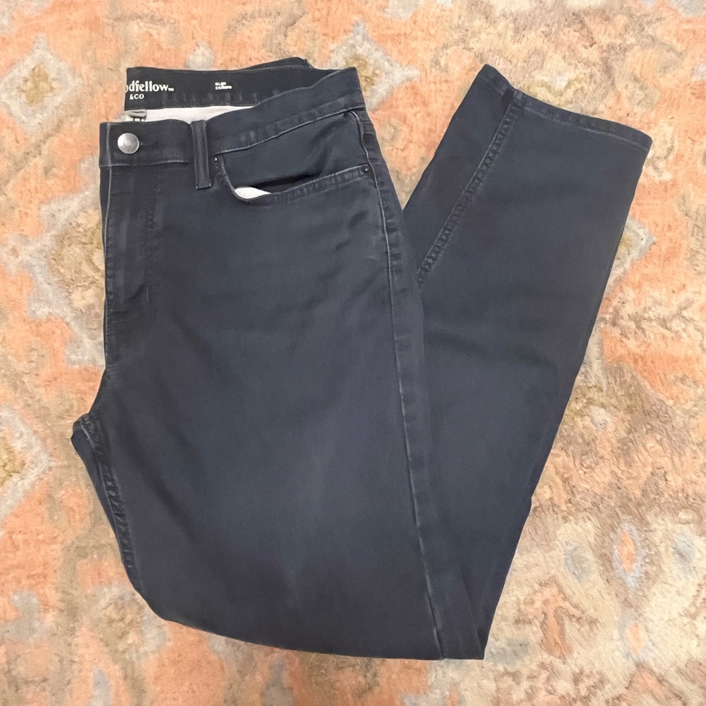 Goodfellow & Co Dark Grey Slim Straight Jeans